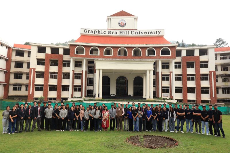 Dr. APJ Abdul Kalam - Former President of India visiting Graphic Era